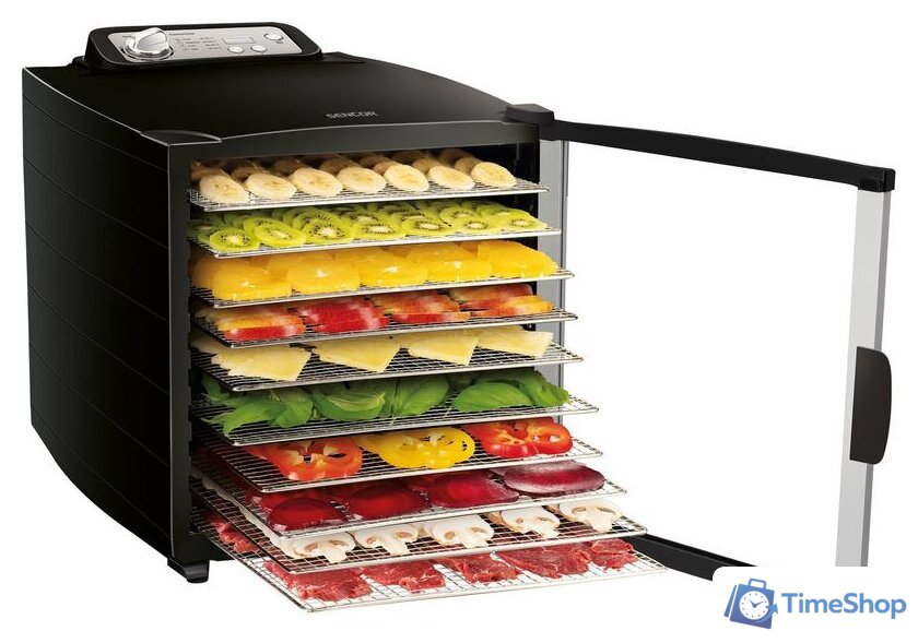 Сушилка для овощей и фруктов Sencor SFD 7000BK - Изображение №2 — Интернет-магазин Time-Shop