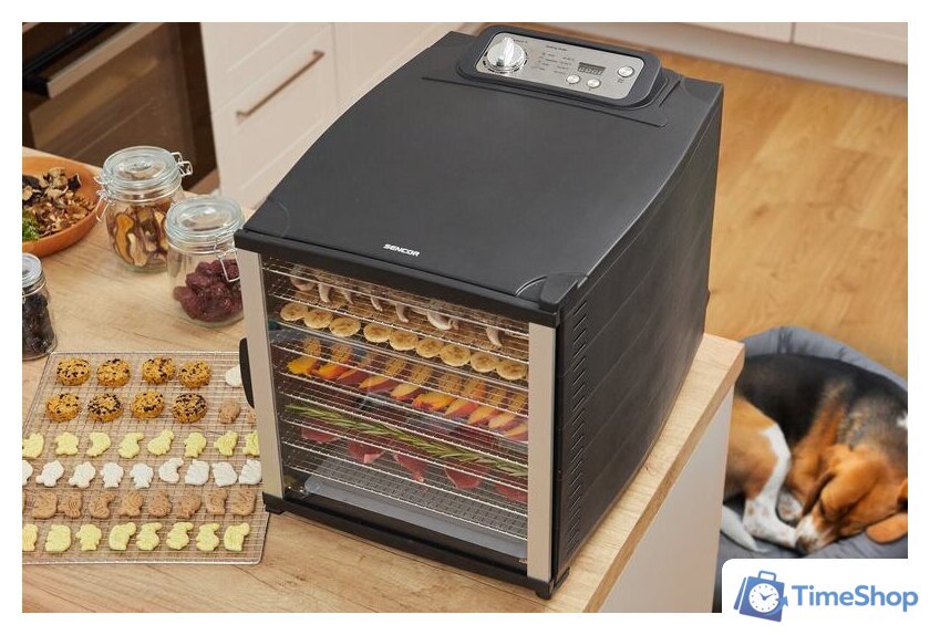 Сушилка для овощей и фруктов Sencor SFD 7000BK - Изображение №17 — Интернет-магазин Time-Shop