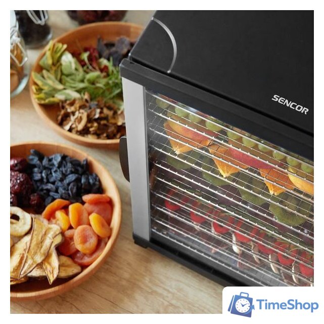 Сушилка для овощей и фруктов Sencor SFD 7000BK - Изображение №20 — Интернет-магазин Time-Shop