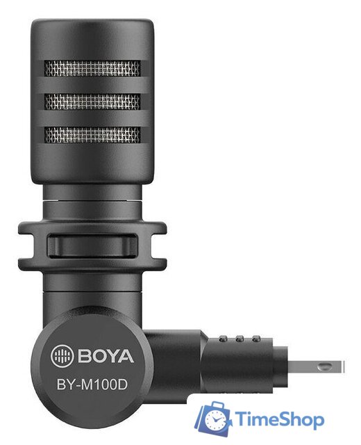 Коннекторный микрофон BOYA BY-M100D - Изображение №1 — Интернет-магазин Time-Shop
