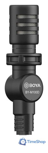Коннекторный микрофон BOYA BY-M100D - Изображение №4 — Интернет-магазин Time-Shop