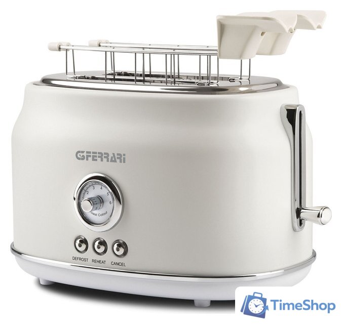 Тостер G3Ferrari G10134 (белый) - Изображение №1 — Интернет-магазин Time-Shop