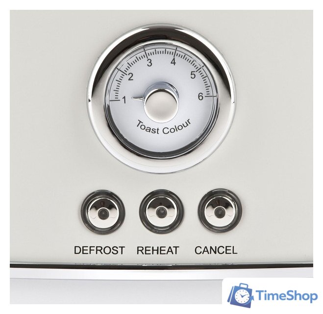 Тостер G3Ferrari G10134 (белый) - Изображение №3 — Интернет-магазин Time-Shop