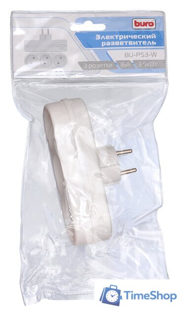 Разветвитель Buro BU-PS3-W - Изображение №5 — Интернет-магазин Time-Shop