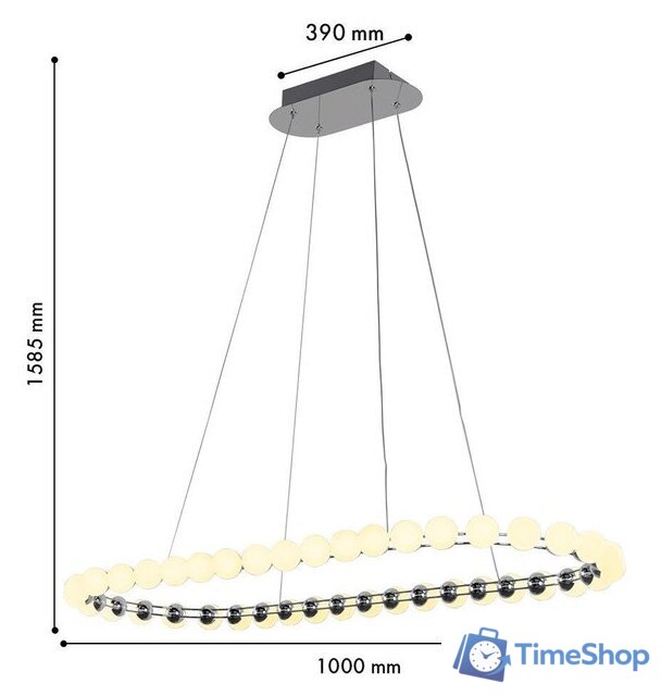 Подвесная люстра Favourite 4589-10P - Изображение №7 — Интернет-магазин Time-Shop