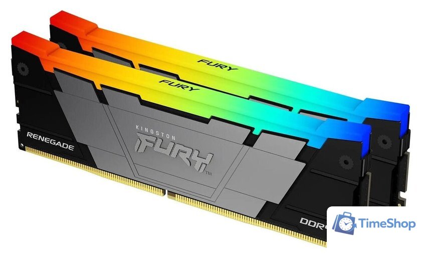 Оперативная память Kingston FURY Renegade RGB 2x8ГБ DDR4 4000 МГц KF440C19RB2AK2/16 - Изображение №2 — Интернет-магазин Time-Shop