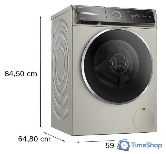 Стиральная машина Bosch Serie 8 WGB264AYPL - Изображение №7 — Интернет-магазин Time-Shop