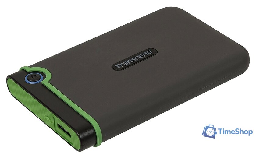 Внешний накопитель Transcend StoreJet 25M3 Slim 4TB TS4TSJ25M3S - Изображение №2 — Интернет-магазин Time-Shop
