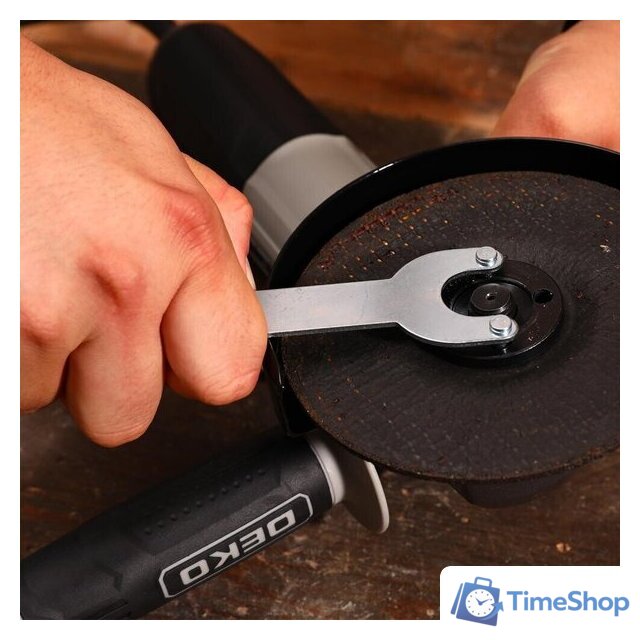 Угловая шлифмашина Deko AG-800 PRO 081-1024 - Изображение №7 — Интернет-магазин Time-Shop