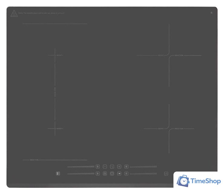 Варочная панель ZorG INO62 gray - Изображение №1 — Интернет-магазин Time-Shop