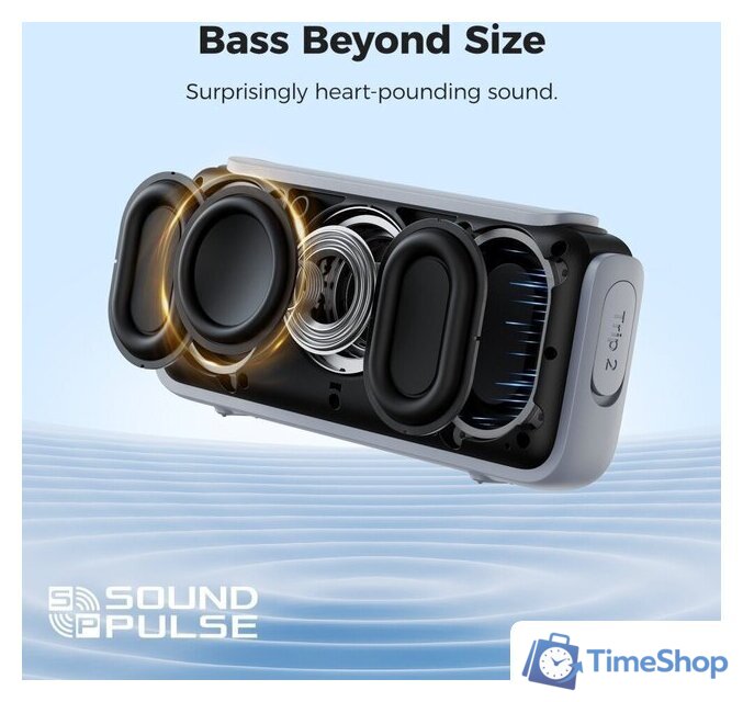 Беспроводная колонка Tronsmart Trip 2 (черный) - Изображение №9 — Интернет-магазин Time-Shop