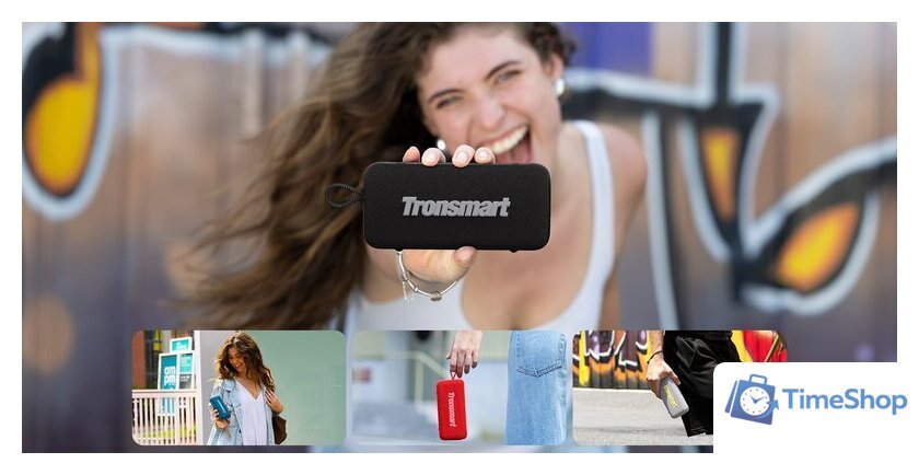 Беспроводная колонка Tronsmart Trip 2 (черный) - Изображение №6 — Интернет-магазин Time-Shop