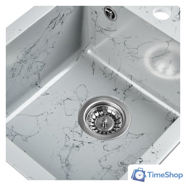 Кухонная мойка Wisent WA10-16 (с сифоном GER013) - Изображение №3 — Интернет-магазин Time-Shop