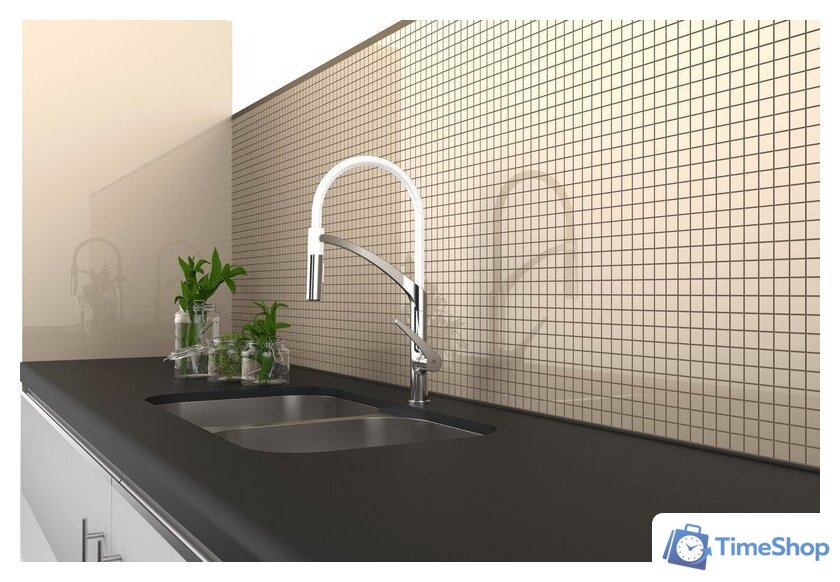 Смеситель Rubineta Ultima-50 (WT) - Изображение №3 — Интернет-магазин Time-Shop