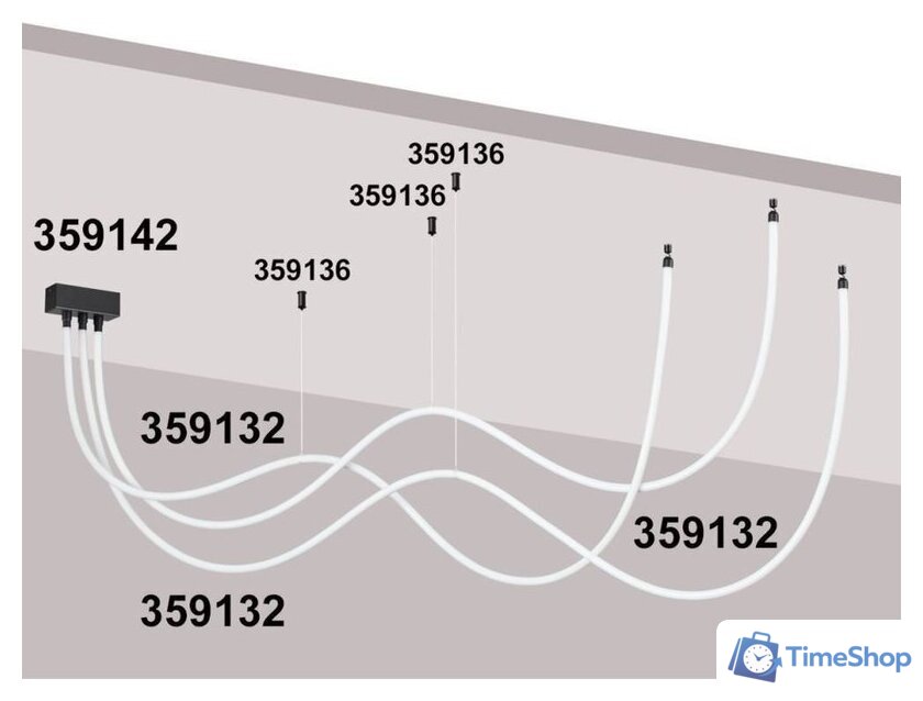 Светильник Novotech Ramo Гибкий неон 359132 - Изображение №4 — Интернет-магазин Time-Shop