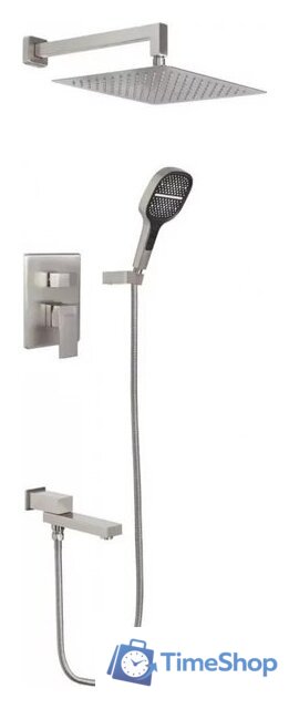 Душевая система  Hansberge H6075 (никель) - Изображение №1 — Интернет-магазин Time-Shop