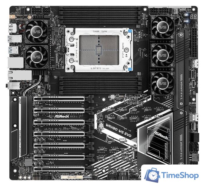 Материнская плата ASRock WRX90 WS Evo - Изображение №1 — Интернет-магазин Time-Shop