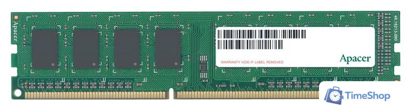 Оперативная память Apacer 8GB DDR3 PC3-12800 (AU08GFA60CATBGC) - Изображение №1 — Интернет-магазин Time-Shop