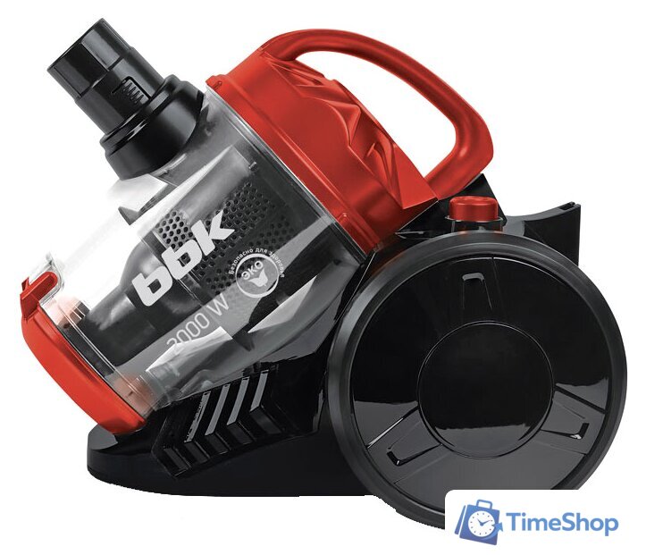 Пылесос BBK BV1503 (черный/красный) - Изображение №1 — Интернет-магазин Time-Shop