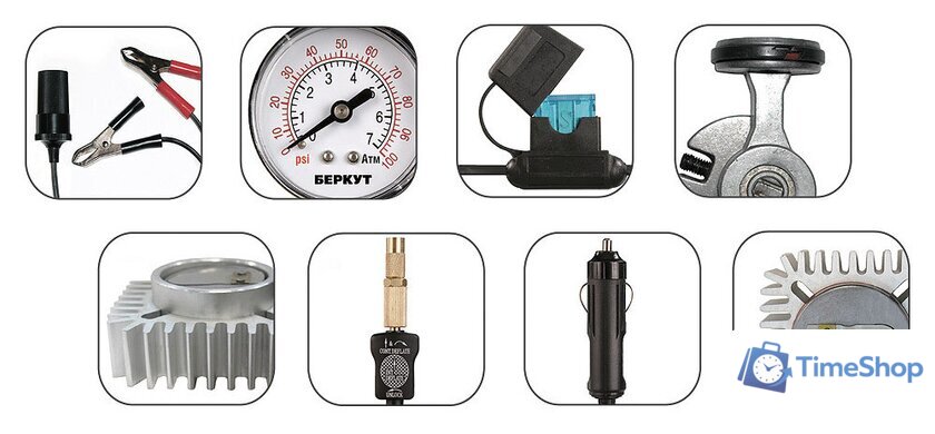 Автомобильный компрессор Беркут R15 - Изображение №9 — Интернет-магазин Time-Shop