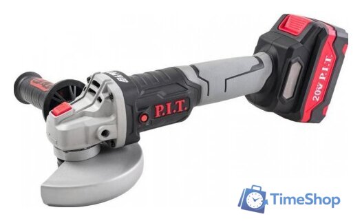 Угловая шлифмашина P.I.T. PWS20H-125A/1 (с АКБ, кейс) - Изображение №1 — Интернет-магазин Time-Shop