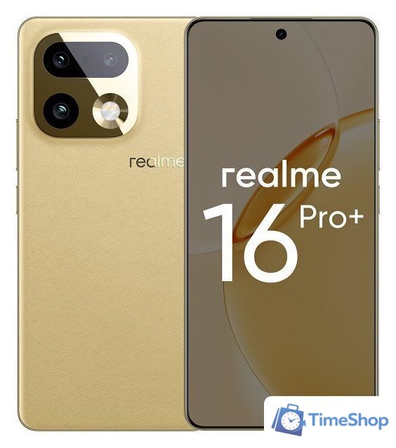Телефон Realme 16 Pro+ 5G 12GB/512GB международная версия (бежевый) - Изображение №1 — Интернет-магазин Time-Shop