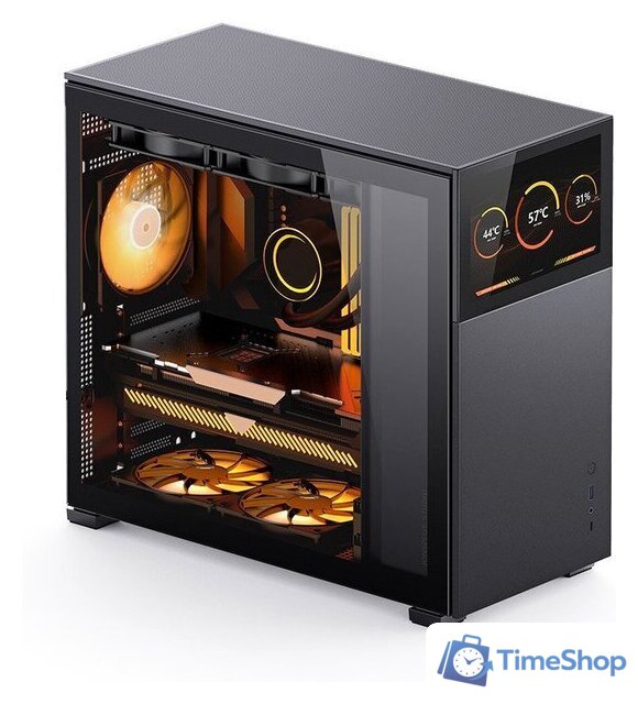 Корпус Jonsbo D41 STD Screen (черный) - Изображение №2 — Интернет-магазин Time-Shop