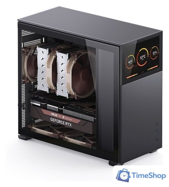 Корпус Jonsbo D41 STD Screen (черный) - Изображение №3 — Интернет-магазин Time-Shop