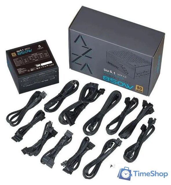 Блок питания AZZA PSAZ-850GM - Изображение №4 — Интернет-магазин Time-Shop