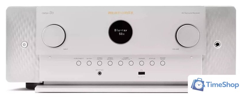 AV ресивер Marantz Cinema 50 (серебристый) - Изображение №2 — Интернет-магазин Time-Shop