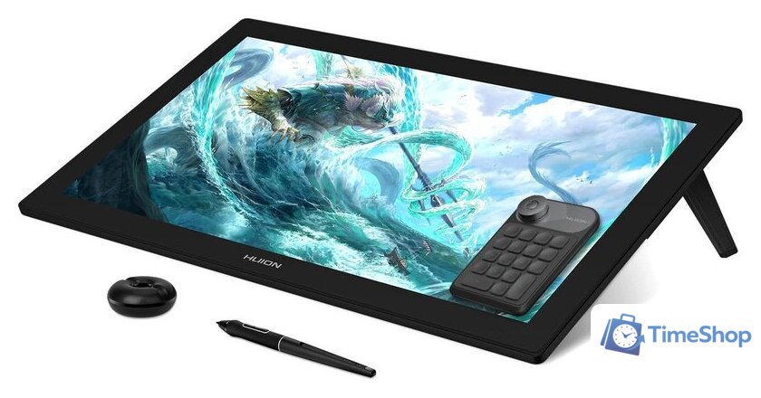 Графический монитор Huion Kamvas Pro 24 4K - Изображение №4 — Интернет-магазин Time-Shop