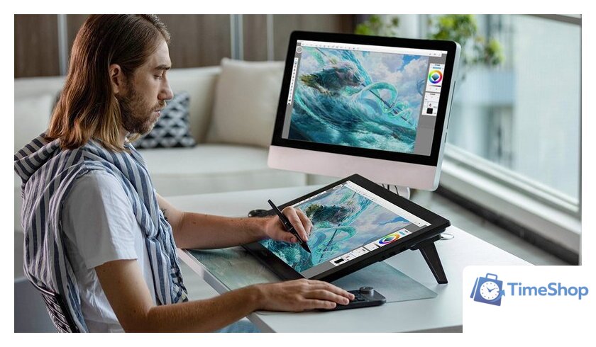 Графический монитор Huion Kamvas Pro 24 4K - Изображение №14 — Интернет-магазин Time-Shop