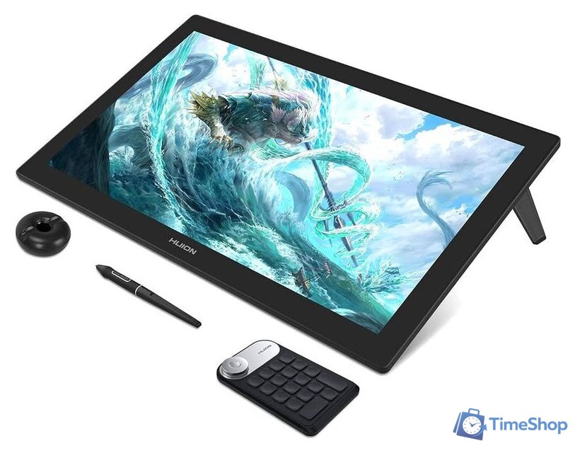 Графический монитор Huion Kamvas Pro 24 4K - Изображение №3 — Интернет-магазин Time-Shop