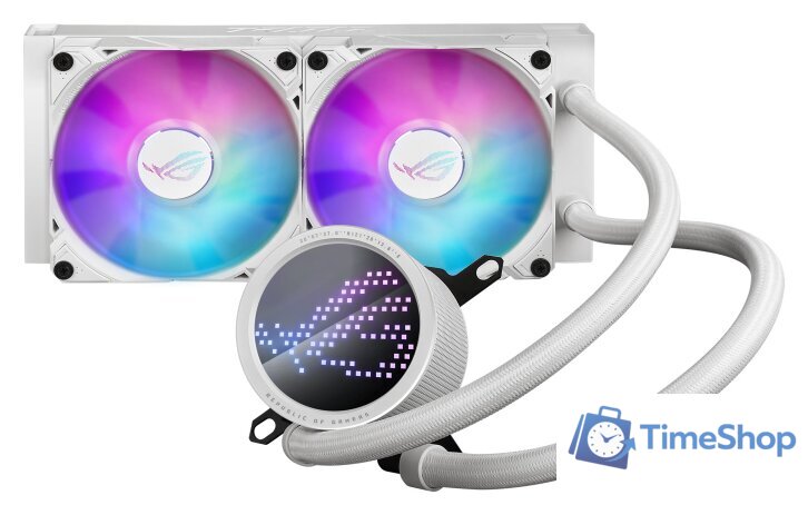 Система жидкостного охлаждения для процессора ASUS ROG Ryuo III 240 ARGB White Edition - Изображение №1 — Интернет-магазин Time-Shop