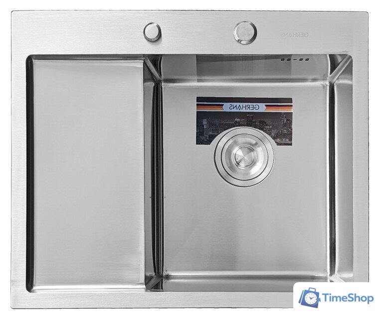 Кухонная мойка Gerhans K35848-R (нержавеющая сталь) - Изображение №1 — Интернет-магазин Time-Shop