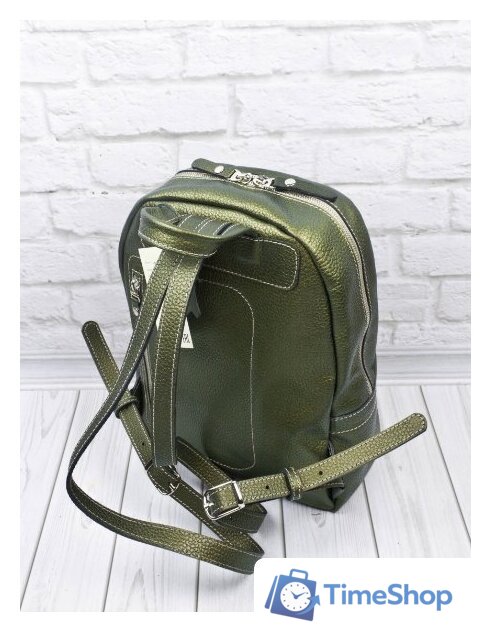 Городской рюкзак Carlo Gattini Premium Anzolla 3040-59 (золотой киви) - Изображение №5 — Интернет-магазин Time-Shop