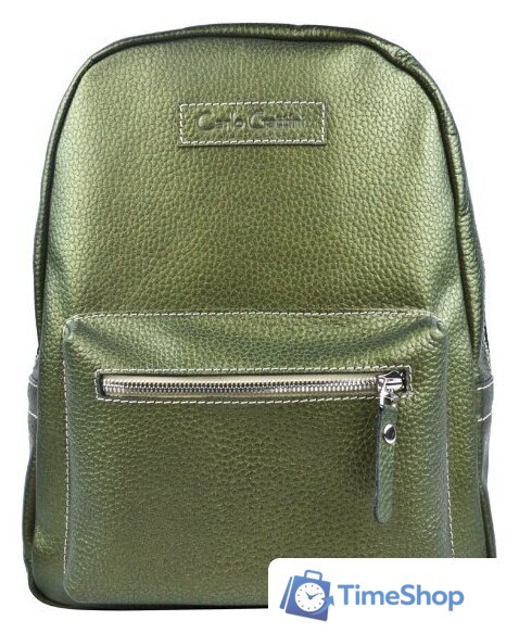 Городской рюкзак Carlo Gattini Premium Anzolla 3040-59 (золотой киви) - Изображение №2 — Интернет-магазин Time-Shop