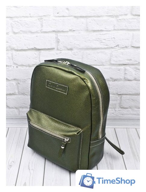 Городской рюкзак Carlo Gattini Premium Anzolla 3040-59 (золотой киви) - Изображение №6 — Интернет-магазин Time-Shop