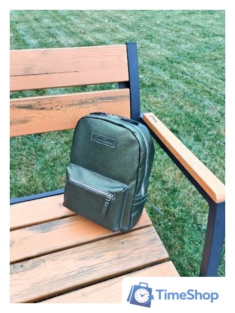 Городской рюкзак Carlo Gattini Premium Anzolla 3040-59 (золотой киви) - Изображение №1 — Интернет-магазин Time-Shop