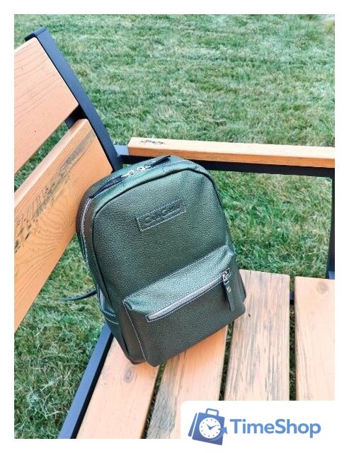 Городской рюкзак Carlo Gattini Premium Anzolla 3040-59 (золотой киви) - Изображение №9 — Интернет-магазин Time-Shop