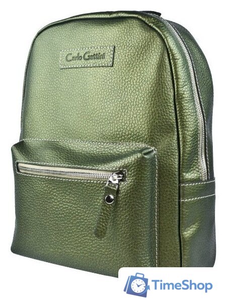 Городской рюкзак Carlo Gattini Premium Anzolla 3040-59 (золотой киви) - Изображение №3 — Интернет-магазин Time-Shop