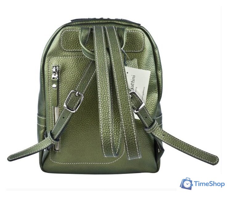 Городской рюкзак Carlo Gattini Premium Anzolla 3040-59 (золотой киви) - Изображение №4 — Интернет-магазин Time-Shop