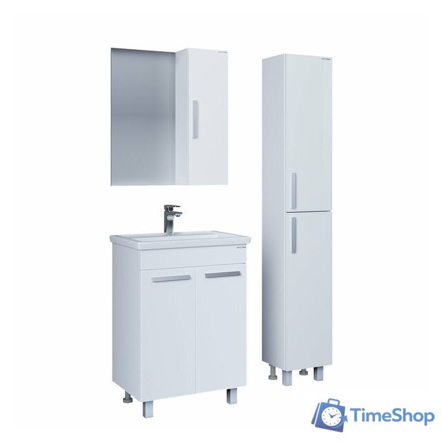  Grossman Шкаф с зеркалом Нео 50 205021 - Изображение №3 — Интернет-магазин Time-Shop