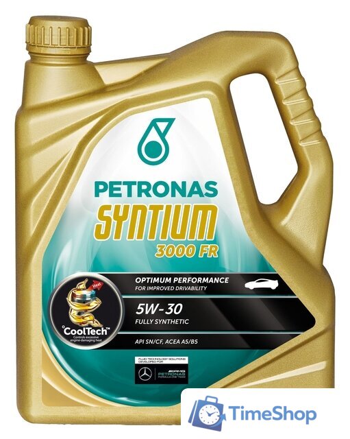 Моторное масло Petronas Syntium 3000 FR 5W-30 5л - Изображение №1 — Интернет-магазин Time-Shop