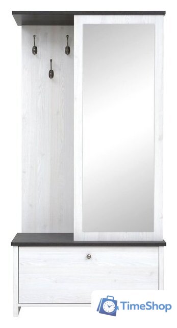 Стенка Black Red White Порто PPK/95 (джанни/сосна ларико) - Изображение №1 — Интернет-магазин Time-Shop