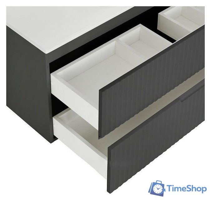  Cezares Тумба под умывальник DUET-N-1200-2C-SO-GR-P - Изображение №4 — Интернет-магазин Time-Shop