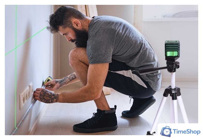 Лазерный нивелир ADA Instruments Cube Mini Green Basic Edition А00496 - Изображение №6 — Интернет-магазин Time-Shop