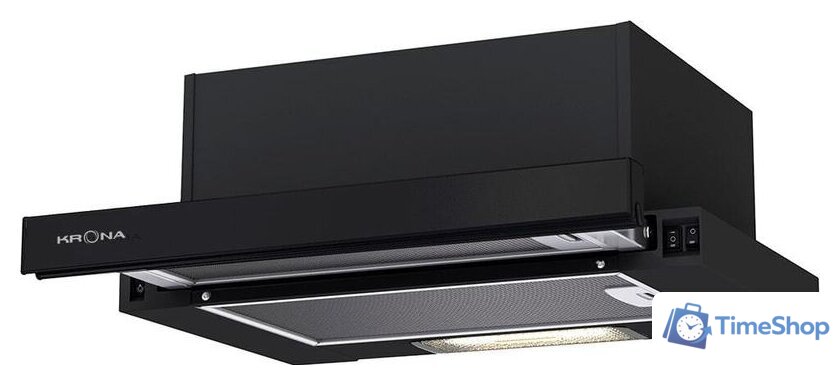 Кухонная вытяжка Krona Kamilla 450 (черный) - Изображение №1 — Интернет-магазин Time-Shop