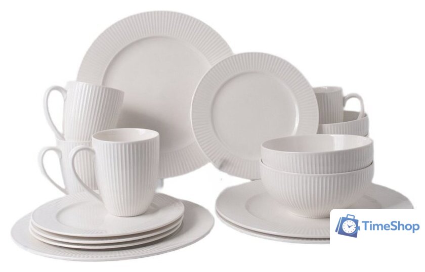 Столовый сервиз Jewel Бьянко ПС0006-33 - Изображение №1 — Интернет-магазин Time-Shop