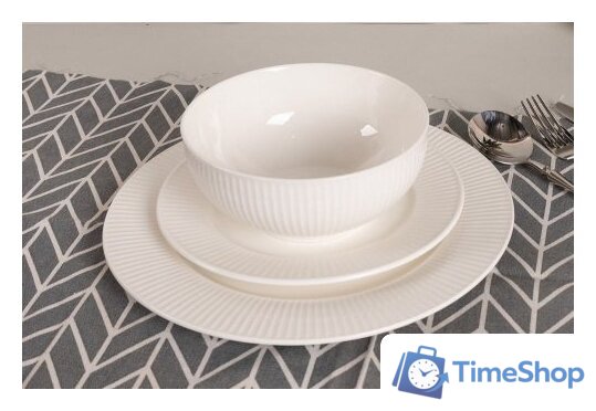 Столовый сервиз Jewel Бьянко ПС0006-33 - Изображение №3 — Интернет-магазин Time-Shop